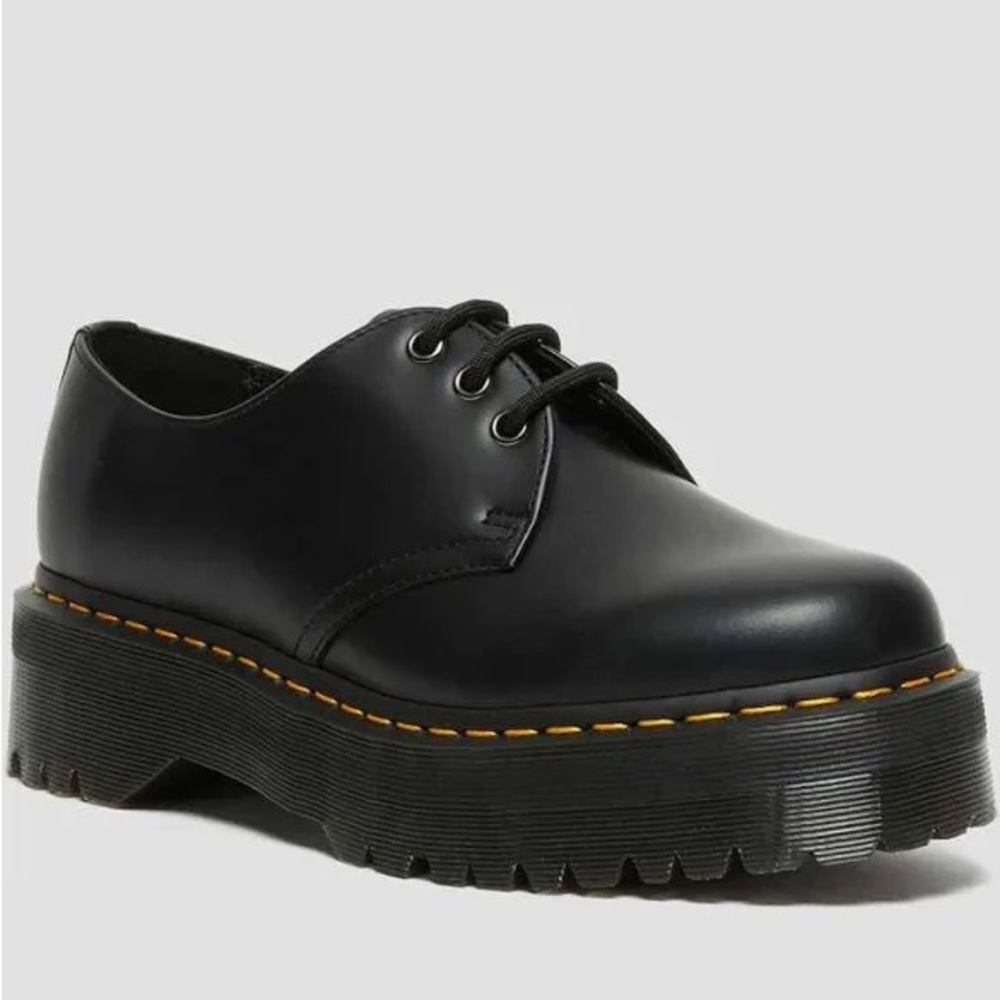Dr. Martens 1461 SMOOTH LEATHER PLATFORM SHOES